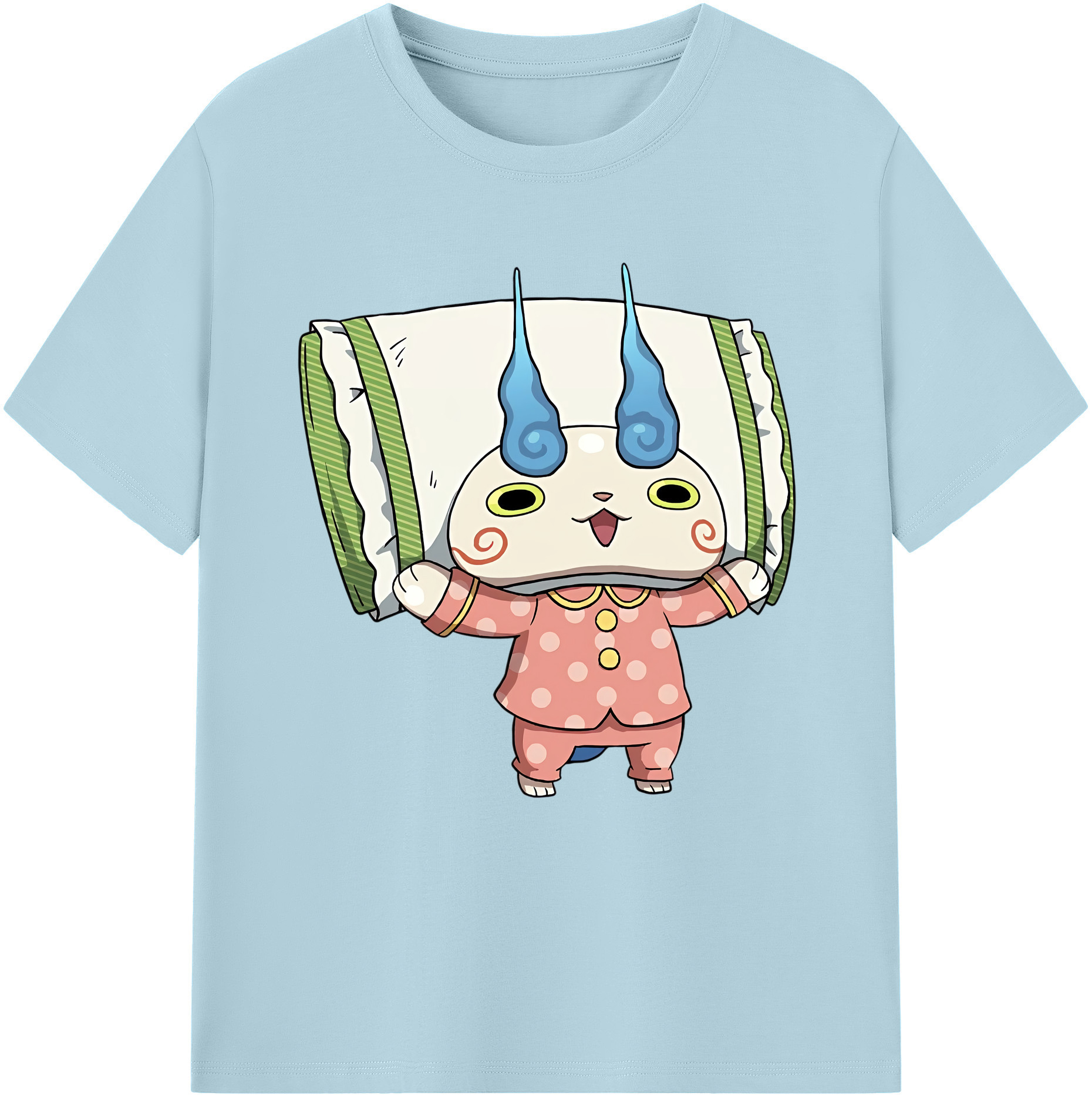 （画像用） 妖怪ウォッチ Yo-kai Watch 綿100％半袖Tシャツ（フロントプリント）